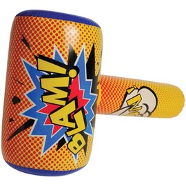 Superhero Bopper Mallet Inflate | 30 Inch | 1 PC | Inflatable Pool Toy Party Decoration
