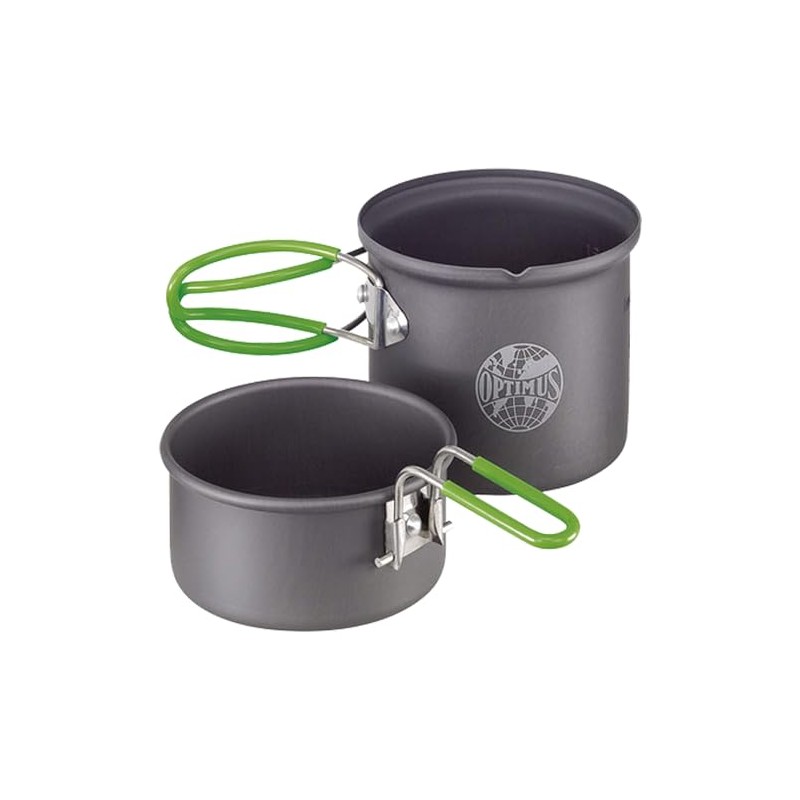 Optimus Crux Lite Solo Camping Stove grey/green 2019 camping cooker