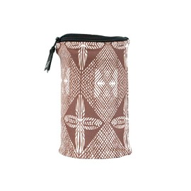 JourneyOut Travel Wrist Wallet Pouch With Zipper Pocket For Cash, Cards, Money. Made For Travel, Running, Walking & Hiking - Maui Brown/Black