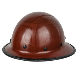 GREEN DEVIL Fiberglass Full Brim Hard Hat OSHA & ANSI Rated Fiber Hardhat for Men with Brim Guard