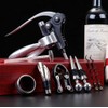 9-Piece Wine Opener Set with Wooden Gift Box – Stainless