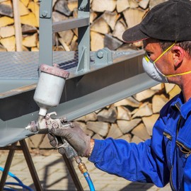 Custom Shop Premium Gray Self Etching Primer, 1 Gallon - Ready to Spray Paint, Excellent Adhesion to Bare Metal, Steel, Aluminum, Fiberglass - Use on Automotive Car Parts, OEM Industrial Coating | Custom Shop