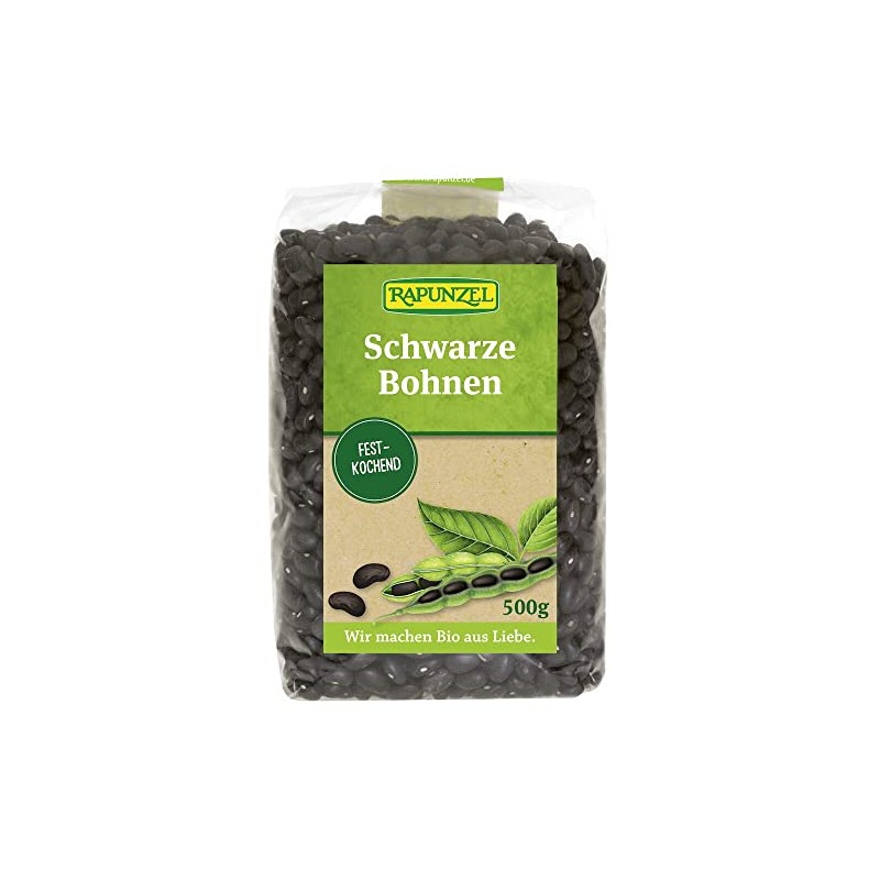 Rapunzel Black Beans (500 g) - Organic