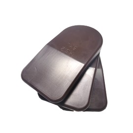 BML 12mm Heel Lifts, 3pk (Mens Small, Brown [Soft])