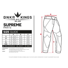 BNKR KINGS V2 Supreme Paintball Pants (X-Large (XL), Black)