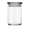 Libbey Cylinder Jar with Glass Lid, 31-Ounce