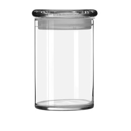 Libbey Cylinder Jar with Glass Lid, 31-Ounce