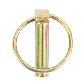 Koch Industries 4020713 Standard Lynch Pin, 7/16 x 1-1/4-Inch, Yellow Zinc Plated