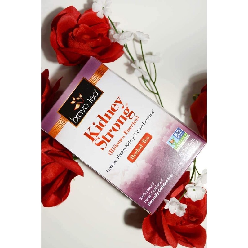 Bravo Tea, Kidney Strong Herbal Tea, Caffeine Free, 20 Tea