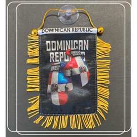 PRK 14 Dominican Republic Flags Sticker Decal for Cars Santo Domingo Home Wall Sticker Decal