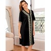 Bloggerlove Nightgowns for Women Plus Size 100% Cotton Night Dress