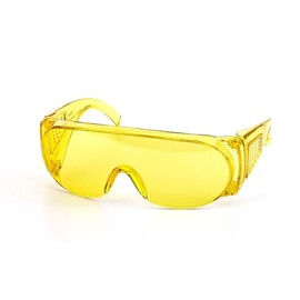 Mutual Industries Wrap Around Safety Glasses; Amber, 12/Pack50027