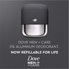 Dove Men+Care Ultimate Refillable Deodorant Kit 0 percent Aluminum Clean