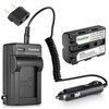 Kastar NP-FM500H Battery (1-Pack) and Charger Kit for Sony DSLR-A100