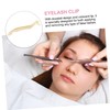 FOMIYES Eyelash Curler Fake Eyelashes Lash Tweezers Eyelash Extension Applicator