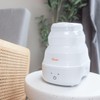 1 Gal. Warm Mist Collapsible Humidifier, White, Top Fill, for