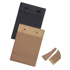 AHENCON 2PC-Bodysuit Extender 2 Snap For Women Adjustable Crotch Add 3" Length To Shapewear Bodysuit Crotch Extender