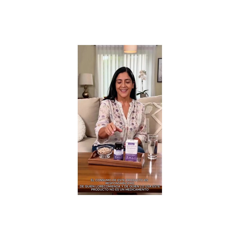 Gwynne Suplemento Menopausia Mujeres Cáps Cápsulas Equilibrio Hormona Femenina Sudores