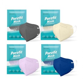 Color Mask Pure Fit 2D Color 50 sheets Gray