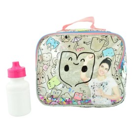 ATM Lonchera Atm 0332 Color Transparente/rosa - 11cm X 20cm