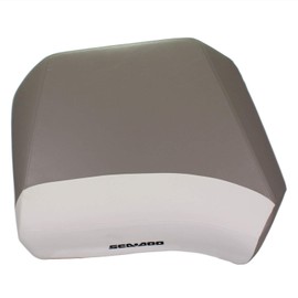 Sea-Doo New OEM Challenger Port Side Sundeck Grey/White Seat Cushion, 269002566