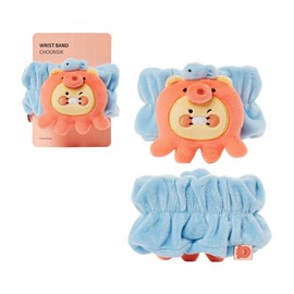 Kakao Friends Chunsik Wrist Cleansing Band Goods Orange Octopus Anti-splash Wristband 1pc / 춘식이 손목세안밴드 굿즈 주황문어 물튐방지 손목밴드 1개