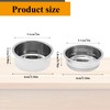 Zreneyfex 2 Pack 51 mm Single and Double Espresso Filter