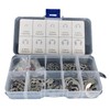 120PCS Retaining Rings 304 Stainless Steel 10 Sizes E Clip