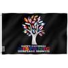 Anley Fly Breeze 3x5 Foot National Hispanic Heritage Month Flag