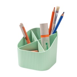 HAN Re-X-LOOP 17238-805 Desk Quiver Say Yes to 100% Recycled Modern Young Design for All Desk Utensils Pastel Green