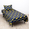 College Covers Michigan Wolverines Sheet Set, Queen, Team Colors,MICSSQU