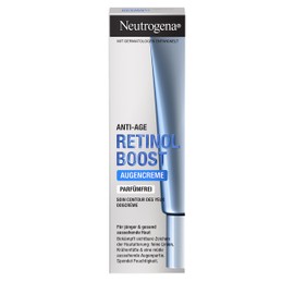 Neutrogena Retinol Boost Augencreme (15ml), effektive Anti-Age Augenpflege Creme & wirksame Feuchtigkeitspflege , Myrtenblatt-Extrakt & Hyaluronsäure für jünger & gesund aussehende Haut