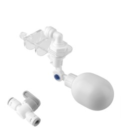 Automatic Water Filler Power Free Water Level Regulator Automatic Refill Automatic Saltwater Aquarium Water Changer with Float Valve Water Flow Regulator