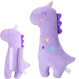 Barelove Seat Belt Cover Pillow for Kids, Car Seatbelt Cushion Shoulder Neck Support Protector Pad, Soft Stuffed Plush Travel Vehicle Belts Strap Pillow for Kids Headrest Christmas Gifts (Unicorn)