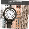 Tofficu 6pcs Clock Numeral Kit Arabic Roman Replacement Parts for