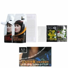 Mild and luxurious gray cover ink dye black (WA92493) - basic product / 순하고 고급스러운 새치커버 먹물 염색약 흑색 (WA92493) - 기본상품