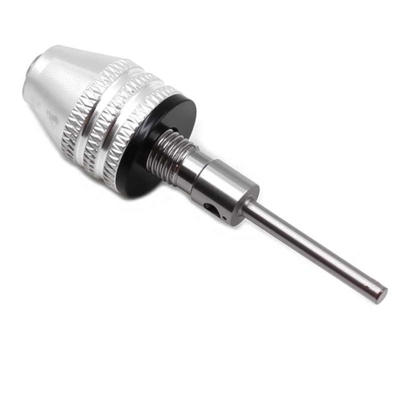Driak Keyless Drill Chuck Collet Conversion Adapter 2.35mm Shaft Capacity