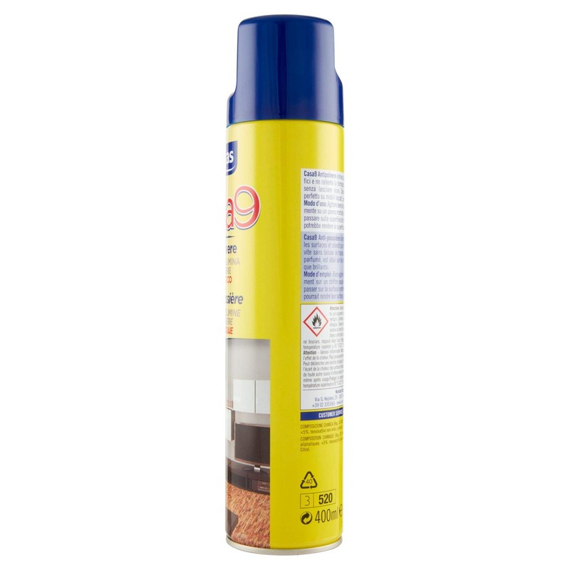 Nuncas Casa9 - Antipolvere - 400ml