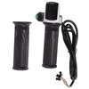 1 Pair Handlebar Throttle Grip Universal LED Display Wire Twist