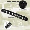 MACHSWON 3pcs Door Handle Cover for Jeep Wrangler 2 Door