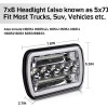 Unbranded For International Harvester 9900 9200 9400i 5x7" 7X6" LED