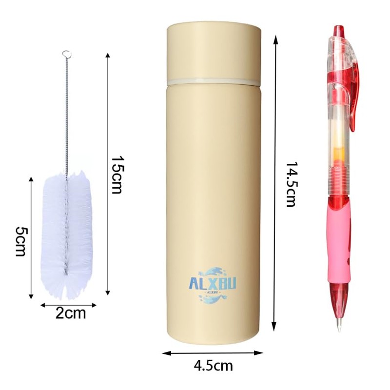 150ml Insulated Cup,Small Water Bottle- Keeps Cold for 8 Hours,