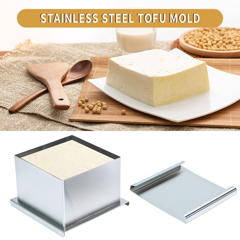 ZUDKSUY Small Tofu Press 304 with Cheese Makers Tofu Press