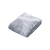 Carari Hair Drying Towel, 3.6 Times Absorbent, Microfiber Marble Gray,