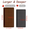 Zorazio Extra Large Dubai Chocolate Bar Mold 2Pack, Dubai Chocolate