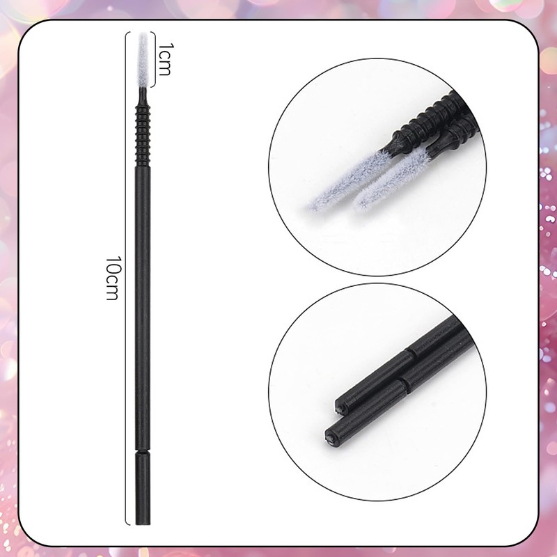 200 Pcs Disposable Lip Wnads,Micro Brushes,Microfiber Lip Brushes for Lipstick,Lipapplicators
