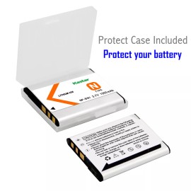 For Sony 1x Kastar Battery for Sony NP-BN1 DSC-TX66 TX100 TX200 W310 W320 W330 W350 W360