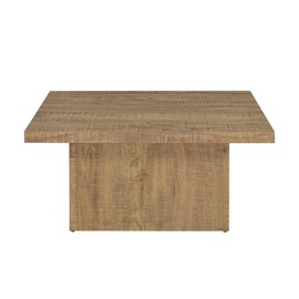Simple Relax Square Engineered Wood Coffee Table, Mango