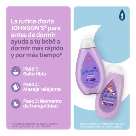 Johnson's crema corporal para bebé antes de dormir 200 ml