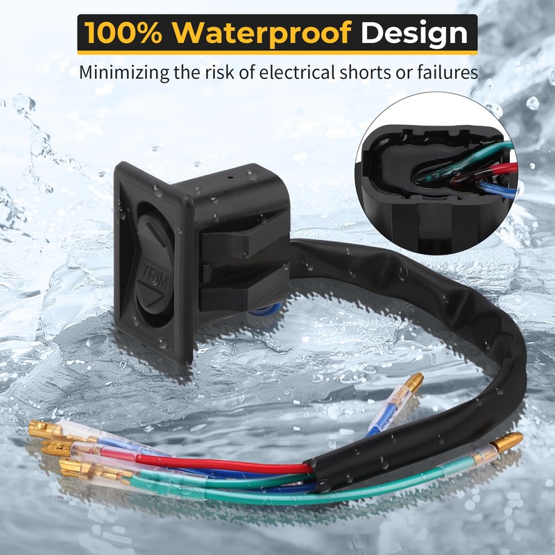 M MATI 87-856990 896620 Trim Tilt Switch for Mercury Cowl
